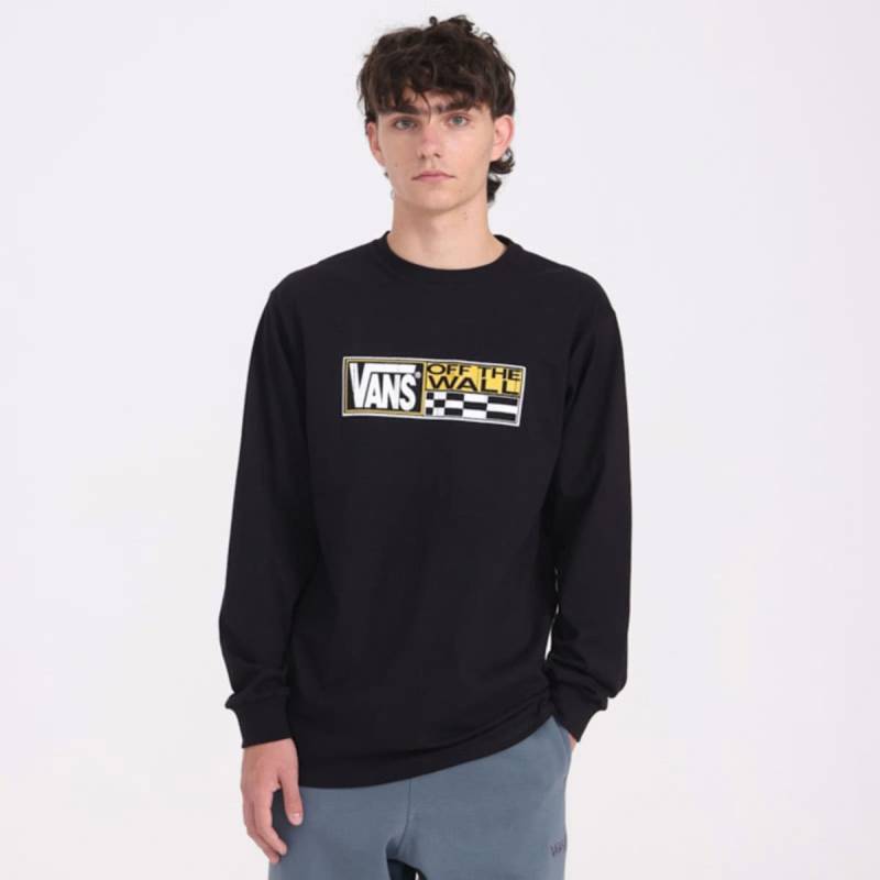 VANS REM MANGA LARGA HI STREECH LS NEGRA