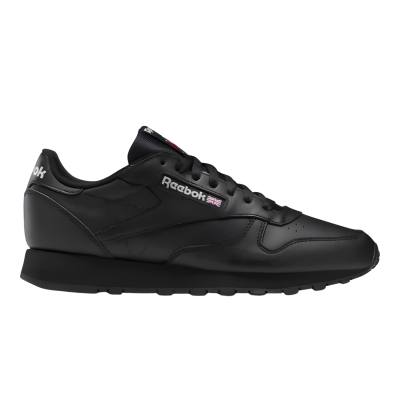 REEBOK ZAPATILLAS CLASSIC LEATHER NEGRAS MONOCROMO
