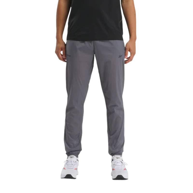 REEBOK PANTALON SPEED GRIS MICROFIBRA