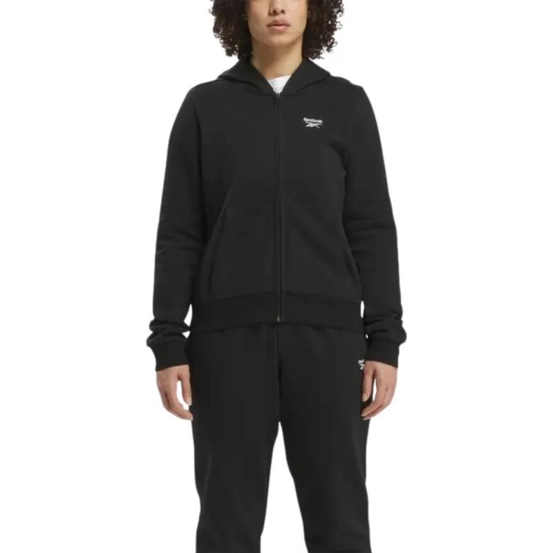 REEBOK CAMPERA IDENTITY SL FLEECE FZ NEGRA