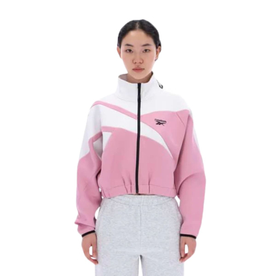 REEBOK CAMPERA VECTOR TRACK TOP DUSTY ROSA