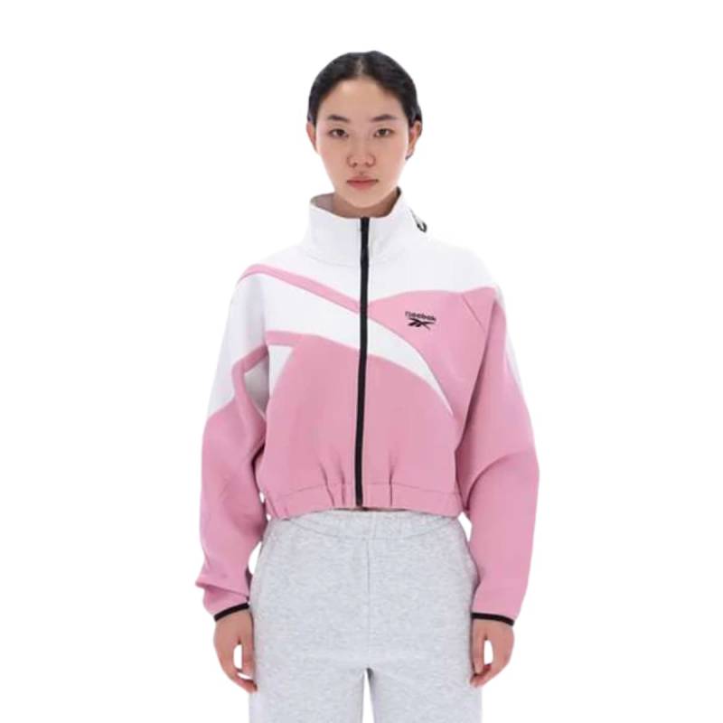 REEBOK CAMPERA VECTOR TRACK TOP DUSTY ROSA