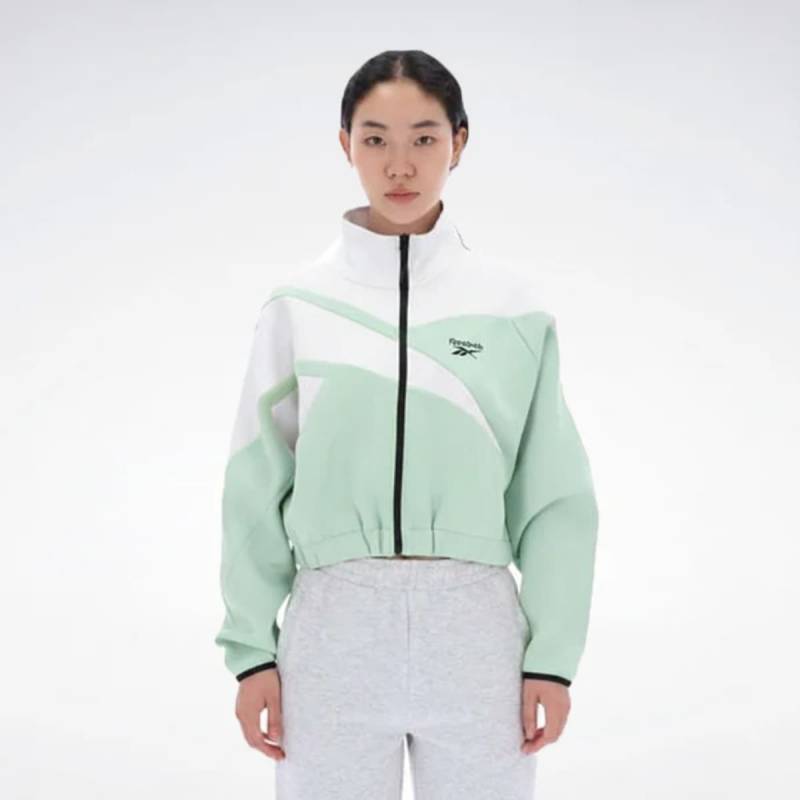 REEBOK VECTOR TRACK TOP GLITCH AQUA/BA