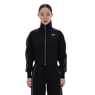 REEBOK CAMPERA BOMBER JACKET BROOKLYN CROPPED NEGRO 
