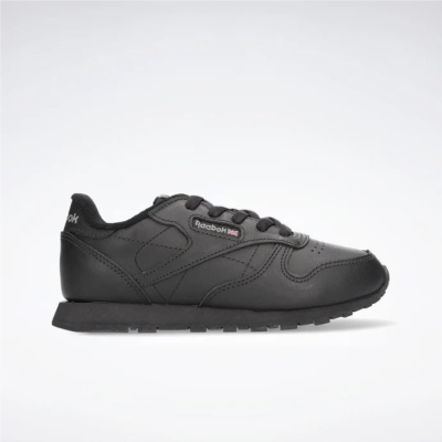 REEBOK ZAPATILLA KIDS CLASSIC LEATHER NEGRO
