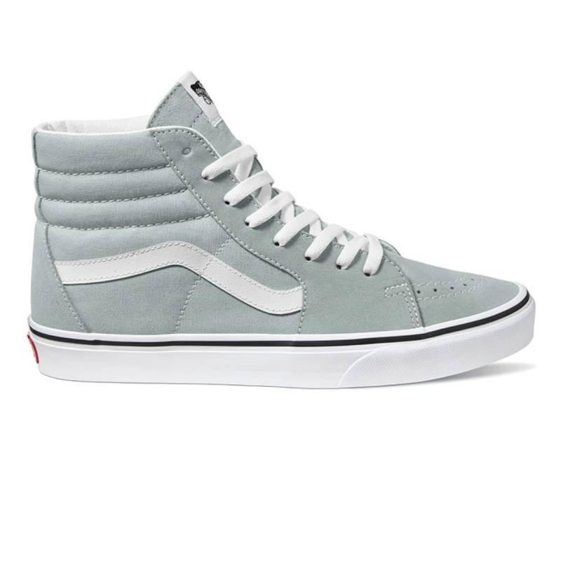 ZAPATILLAS VANS SK8 HI THEORY PURE GRAY (CELESTE)
