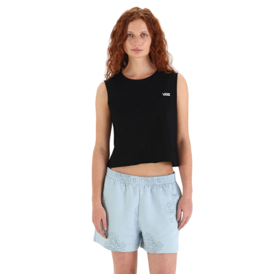 Vans Rem S/ Manga Junior V Tank Negra