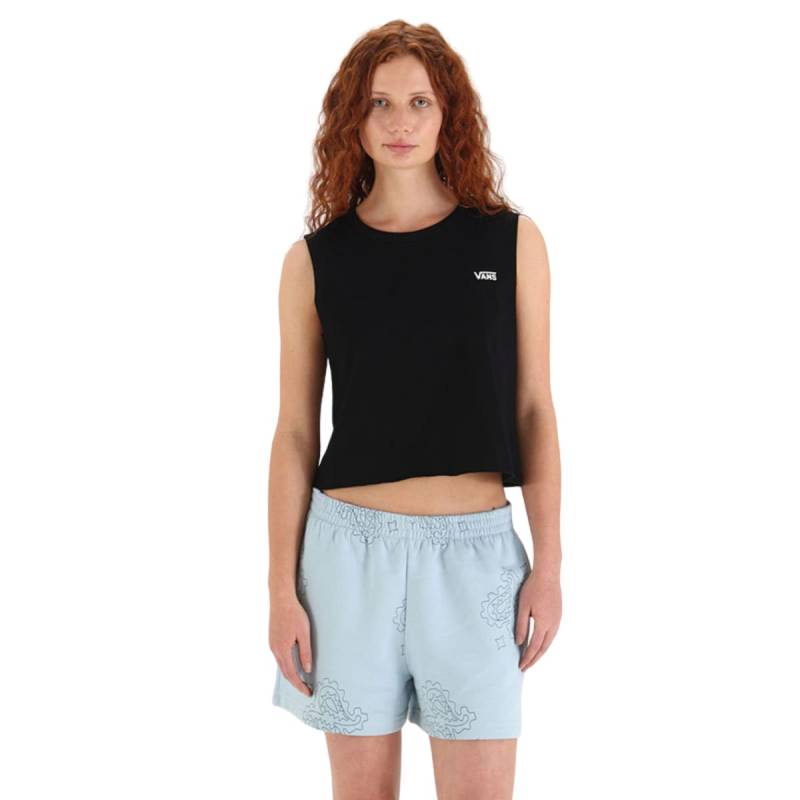 Vans Rem S/ Manga Junior V Tank Negra