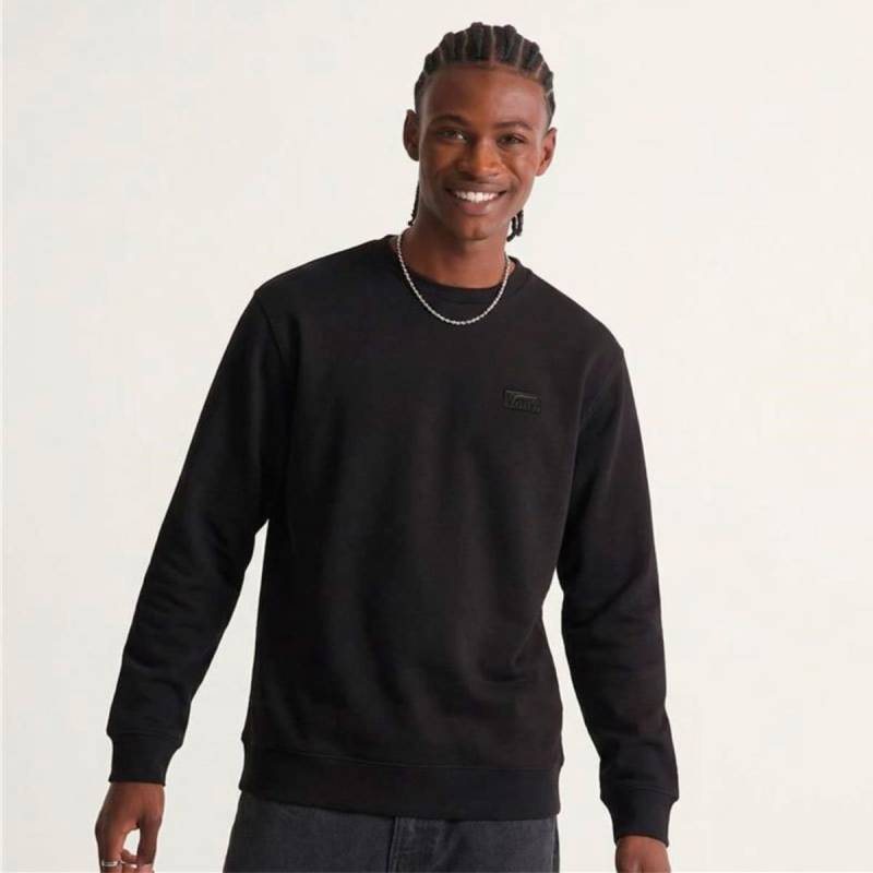 VANS BUZO CORE BASIC CREW FRENCH NEG